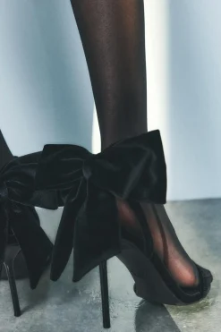 Best SANDALIA TACÓN MAXI LAZO Mujer Zapatos