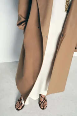 Online SANDALIA TACÓN PIEL PESPUNTE Mujer Zapatos