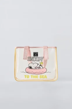 Niños ZARA 6 - 14 Años·Bolsos / Mochilas<SHOPPER SNOOPY PEANUTS™