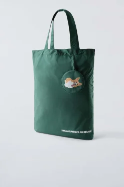 Niños ZARA 6 - 14 Años·Bolsos / Mochilas|6 - 14 Años·Bolsos / Mochilas<SHOPPER PLEGABLE PERRITO