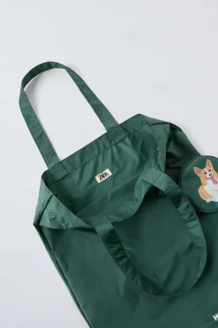 Niños ZARA 6 - 14 Años·Bolsos / Mochilas|6 - 14 Años·Bolsos / Mochilas<SHOPPER PLEGABLE PERRITO