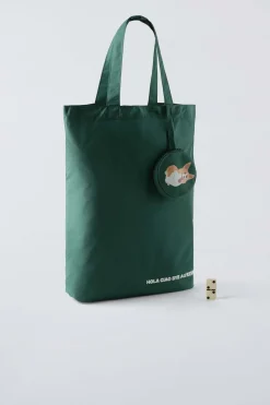 Niños ZARA 6 - 14 Años·Bolsos / Mochilas|6 - 14 Años·Bolsos / Mochilas<SHOPPER PLEGABLE PERRITO