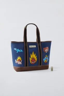 Niños ZARA 6 - 14 Años·Bolsos / Mochilas<SHOPPER X RICARDO CAVOLO