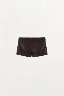 Clearance SHORTS 100% PIEL Mujer Pantalones|Faldas / Shorts