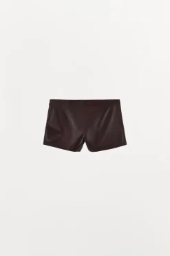 Clearance SHORTS 100% PIEL Mujer Pantalones|Faldas / Shorts
