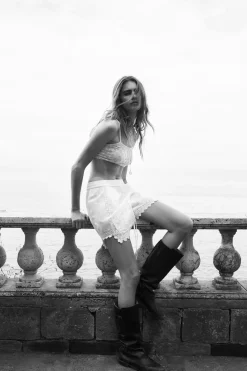 Online SHORTS ALGODÓN BORDADOS Mujer Faldas / Shorts