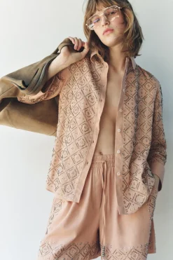 Outlet SHORTS BORDADOS ABALORIOS ZW COLLECTION Mujer Faldas / Shorts