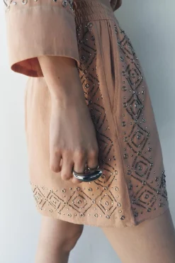 Outlet SHORTS BORDADOS ABALORIOS ZW COLLECTION Mujer Faldas / Shorts