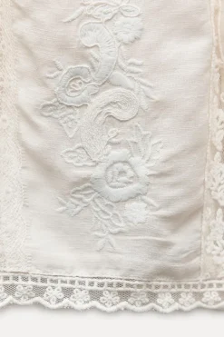 Discount SHORTS BORDADOS CON LINO Mujer Faldas / Shorts