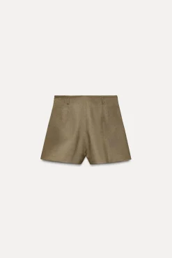 Discount SHORTS CUADROS TIRO ALTO Mujer Faldas / Shorts