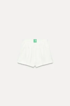 Sale SHORTS FELPA TEXTO Mujer Faldas / Shorts