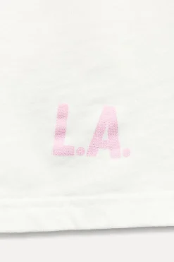 Sale SHORTS FELPA TEXTO Mujer Faldas / Shorts