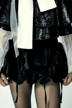 Sale SHORTS GLOBO TERCIOPELO Mujer Faldas / Shorts