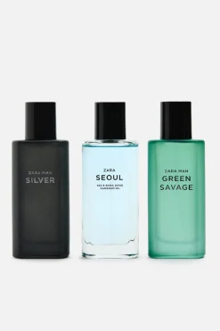 Sale SILVER + GREEN SAVAGE + SEOUL 40ML Hombre Perfumes