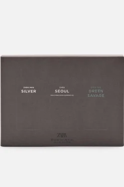 Sale SILVER + GREEN SAVAGE + SEOUL 40ML Hombre Perfumes