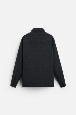 Sale SOBRECAMISA ACOLCHADA BOLSILLOS Hombre Sobrecamisas