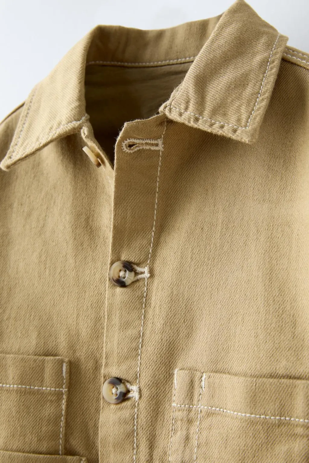 Niños ZARA 1½ - 6 Años·Camisas|1½ - 6 Años·Camisas / Sobrecamisas<SOBRECAMISA BOLSILLOS