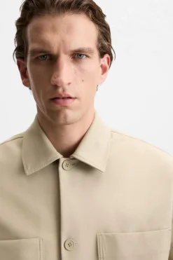 Best SOBRECAMISA BOLSILLOS Hombre Sobrecamisas