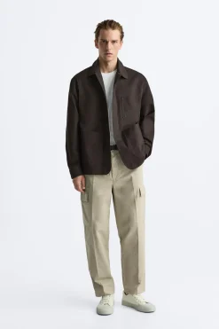 Discount SOBRECAMISA BOLSILLOS Hombre Sobrecamisas