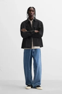 Outlet SOBRECAMISA BOLSILLOS Hombre Sobrecamisas