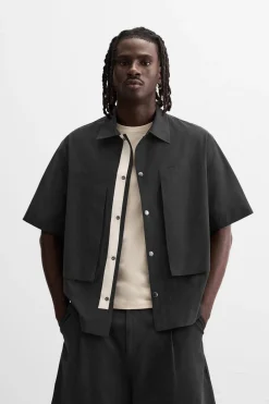 Online SOBRECAMISA BOLSILLOS Hombre Sobrecamisas