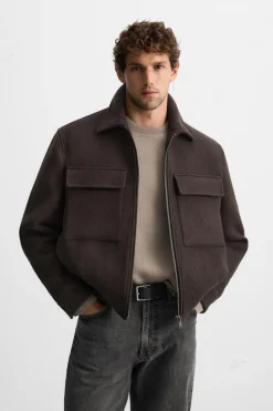 New SOBRECAMISA BOLSILLOS Hombre Sobrecamisas