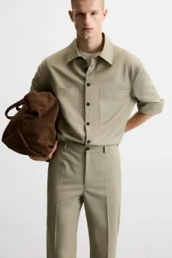 New SOBRECAMISA BOLSILLOS LIMITED EDITION Hombre Sobrecamisas