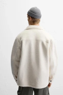 Outlet SOBRECAMISA BORREGUILLO Hombre Sobrecamisas