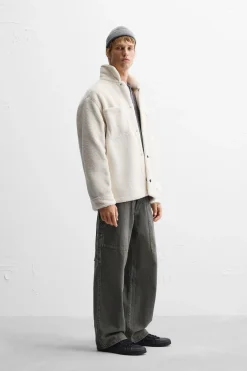 Outlet SOBRECAMISA BORREGUILLO Hombre Sobrecamisas