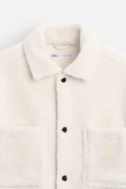 Outlet SOBRECAMISA BORREGUILLO Hombre Sobrecamisas