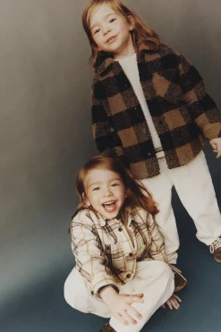 Niños ZARA 1½ - 6 Años·Camisas / Sobrecamisas<SOBRECAMISA BORREUGILLO CUADROS