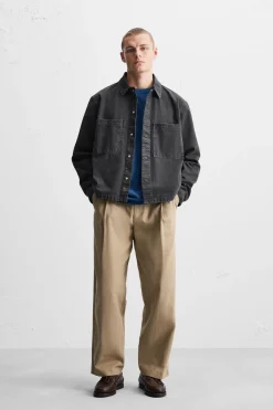 Best SOBRECAMISA BOXY FIT Hombre Sobrecamisas