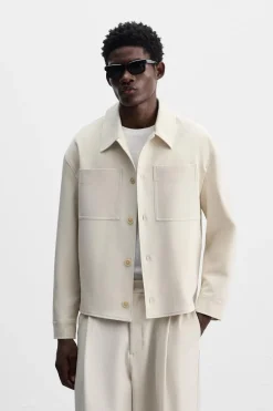 Best SOBRECAMISA BOXY FIT Hombre Sobrecamisas