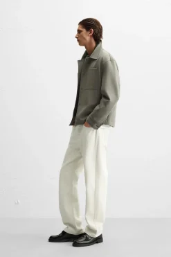 Clearance SOBRECAMISA BOXY FIT Hombre Sobrecamisas