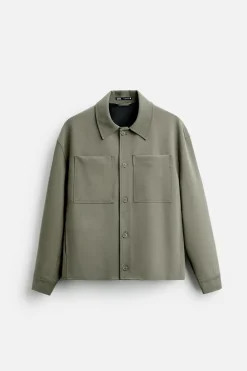 Clearance SOBRECAMISA BOXY FIT Hombre Sobrecamisas