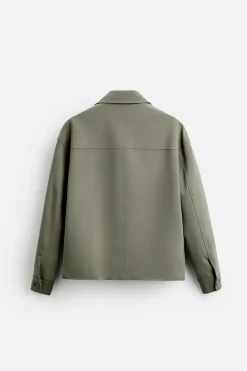 Clearance SOBRECAMISA BOXY FIT Hombre Sobrecamisas