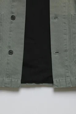 Niños ZARA 6 - 14 Años·Abrigos<SOBRECAMISA CANVAS