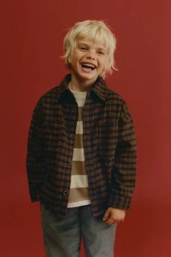 Niños ZARA 1½ - 6 Años·Camisas / Sobrecamisas<SOBRECAMISA CUADROS