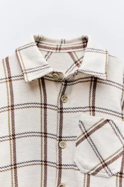 Niños ZARA 1½ - 6 Años·Camisas / Sobrecamisas<SOBRECAMISA CUADROS