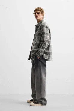 Outlet SOBRECAMISA CUADROS ACOLCAHDA Hombre Sobrecamisas