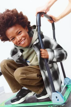 Niños ZARA 6 - 14 Años·Camisas / Sobrecamisas<SOBRECAMISA CUADROS BOLSILLO