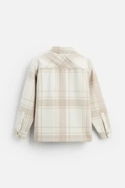 Outlet SOBRECAMISA CUADROS BOLSILLOS Hombre Sobrecamisas