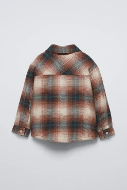 Niños ZARA 1½ - 6 Años·Camisas / Sobrecamisas<SOBRECAMISA CUADROS BORREUGILLO