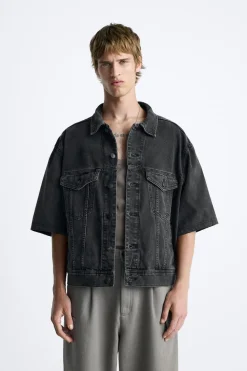 Discount SOBRECAMISA DENIM Hombre Sobrecamisas