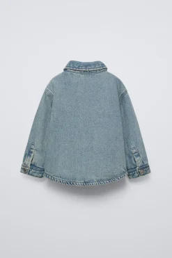 Niños ZARA 1½ - 6 Años·Camisas / Sobrecamisas<SOBRECAMISA DENIM