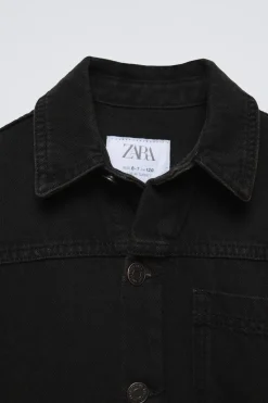 Niños ZARA 6 - 14 Años·Camisas / Sobrecamisas<SOBRECAMISA DENIM