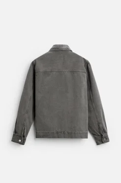 New SOBRECAMISA DENIM BOLSILLO Hombre Sobrecamisas