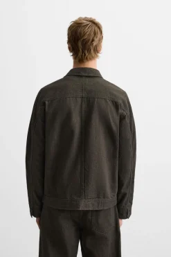 Hot SOBRECAMISA DENIM ESTRUCTURA Hombre Sobrecamisas