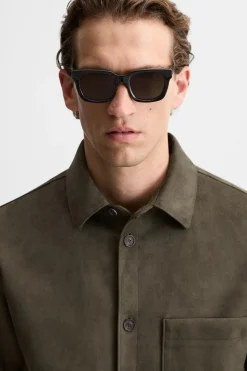 Sale SOBRECAMISA EFECTO ANTE Hombre Sobrecamisas