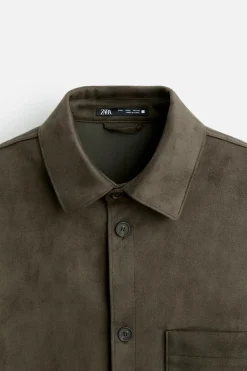 Sale SOBRECAMISA EFECTO ANTE Hombre Sobrecamisas